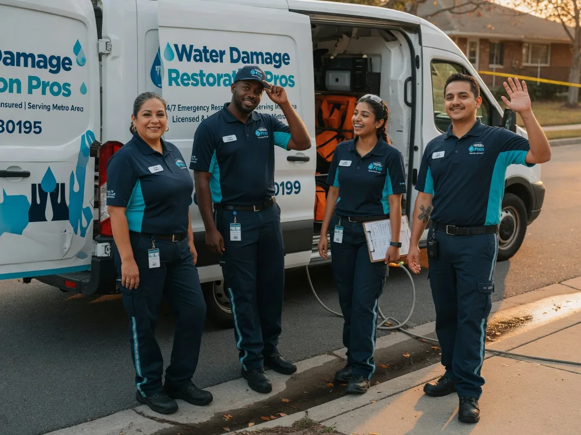 Water Damage Restoration company in Ottine, TX